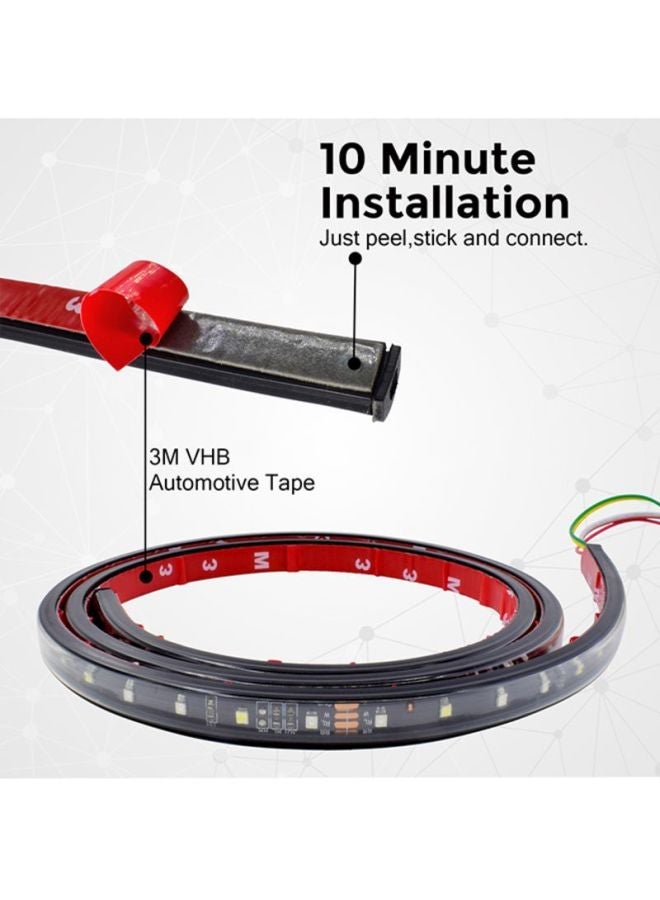 MUNTAQI 90LEDs Tailgate Strip Pickup Tail Light - Image 2