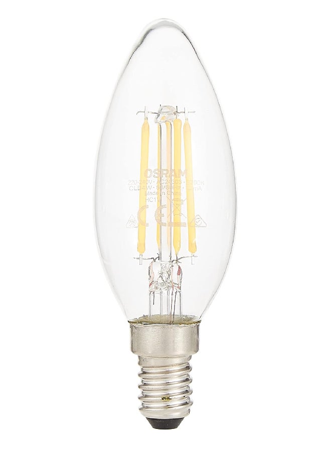 Osram LED Filament Candle Bulb 4 W Warm White - Image 1