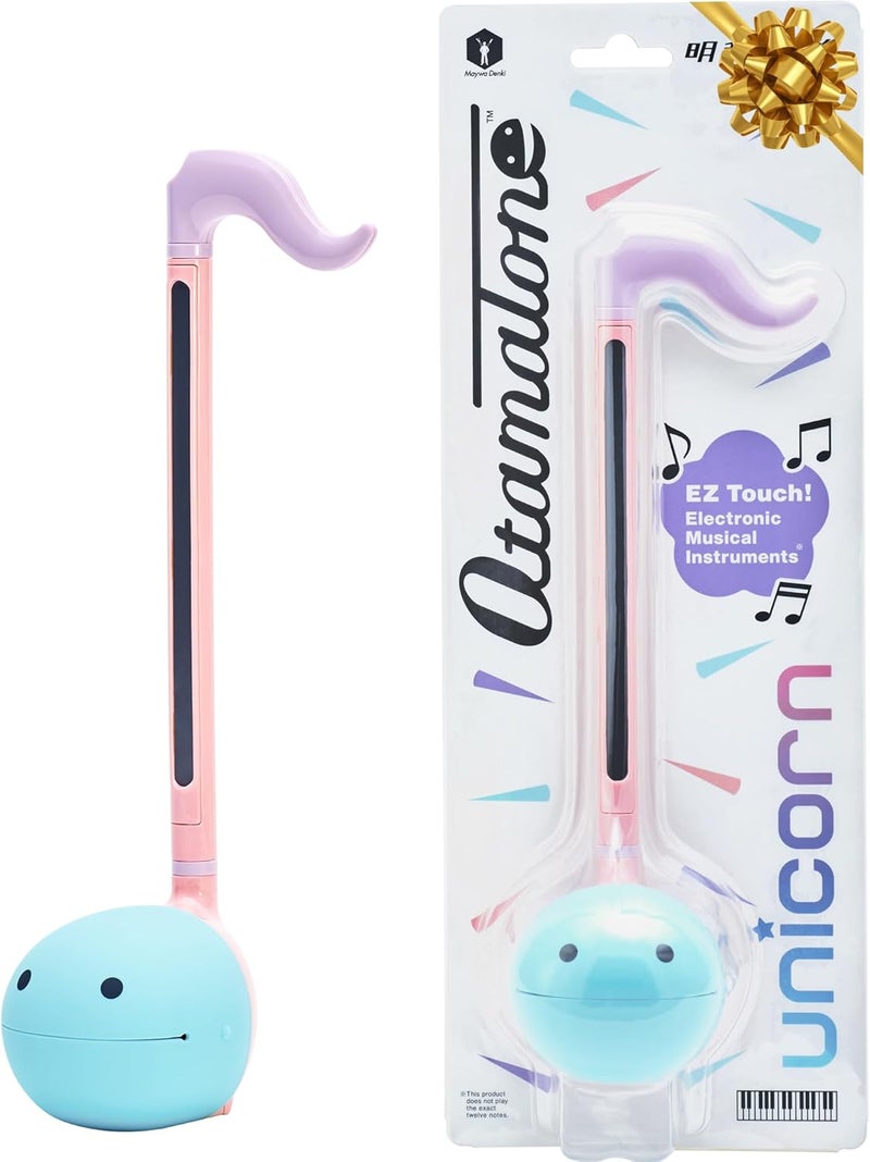 Otamatone آلة موسيقية إلكترونية يابانية محمولة - جهاز مزج الموسيقى من اليابان من استوديو مايو دينكي - هدية تعليمية ممتعة حائزة على جوائز للأطفال والمراهقين والبالغين - وحيد القرن - Image 1