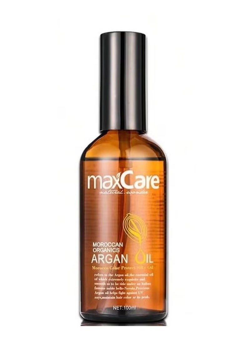 Max Care The complete Moroccan argan oil care set includes shampoo, conditioner, mask, and oil. Achieve salon-quality results at home. Sulfate and paraben free. - Image 2