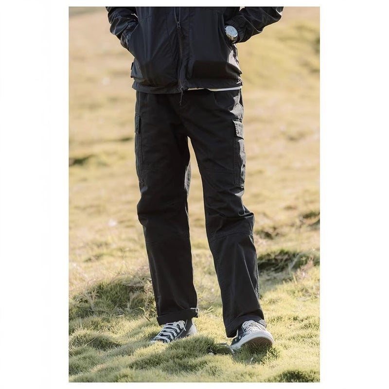 Unisex Classic Denim Jeans Loose Fit Daily Outdoor Wear - Image 5