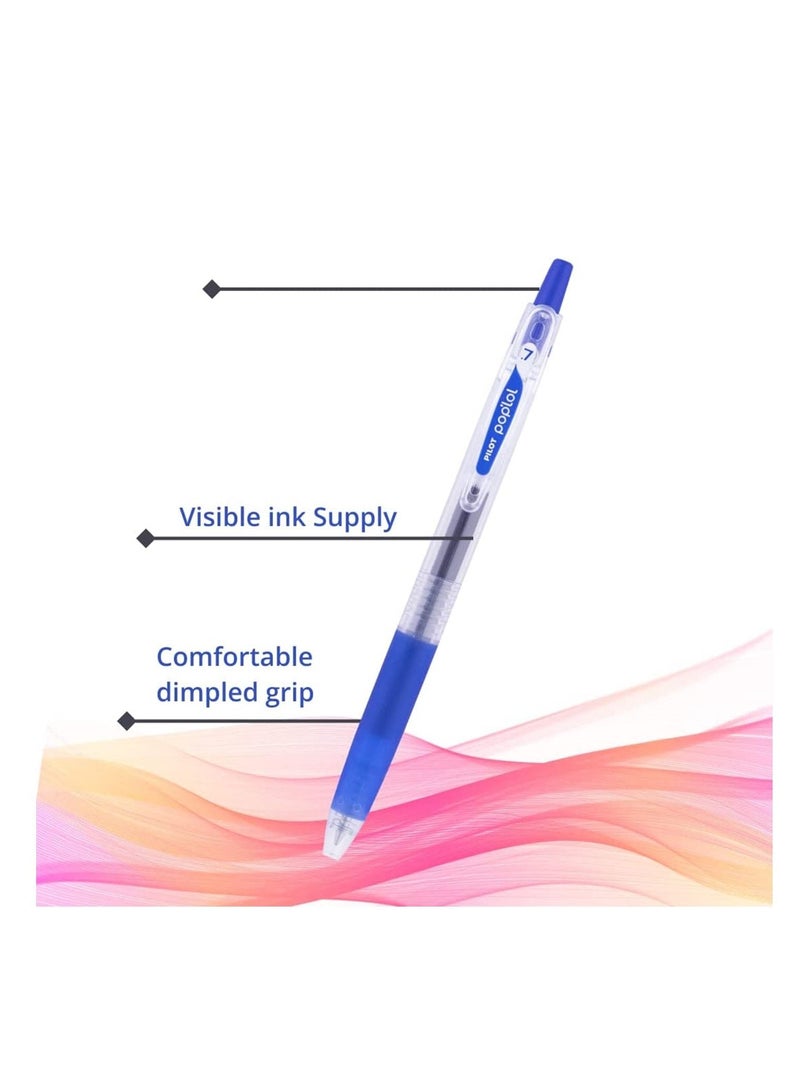 PILOT قلم حبر جل رولر 6 قطع متعدد الألوان - Image 2