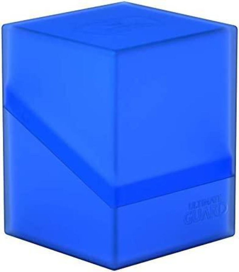 Ultimate Guard Boulder 100 Classic Deck Case for 100 DoubleSleeved TCG Cards Sapphire Secure Durable Storage for Trading Card Games SoftTouch Finish - Image 2