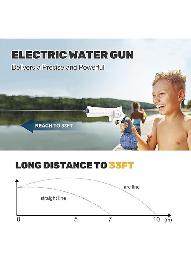 general Automatic one-touch electric water gun, built-in rechargeable battery, rechargeable rechargeable water gun, water gun toys for kids and adults - Image 5