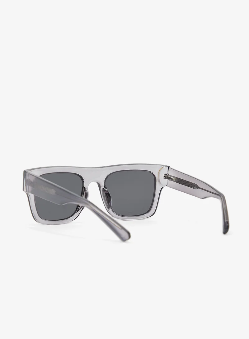 Robert Wood Polarized Lens Square Wayfarer Sunglasses