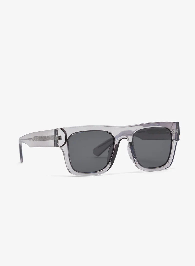 Polarized Lens Square Wayfarer Sunglasses