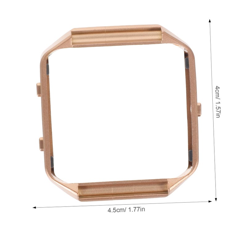 Stainless Steel Watch Frame Holder Replacement Accessory Medium Size Coffee Color - Image 3
