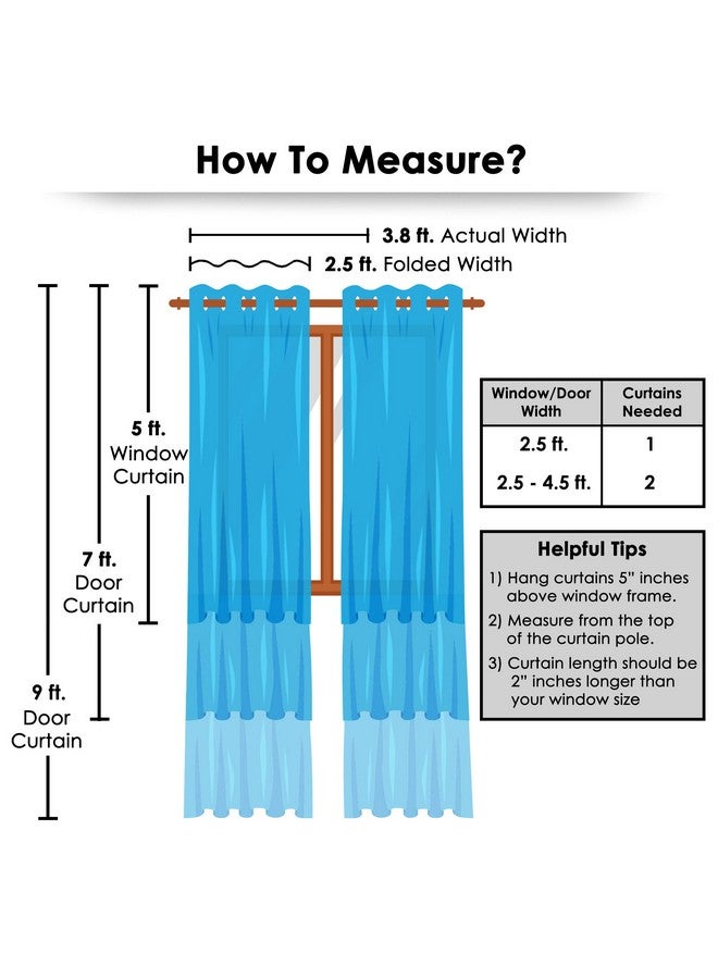 Story@Home Blackout Door Curtains 7 Feet Long Set of 1 | Solid Design Door Curtain | Thermal Insulated Curtains | Room Darkening Curtains | Door Curtains for Living Room | (116 x 215 cm, Burgundy) - Image 2