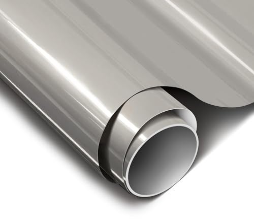 VViViD ColorFusion PPF by VViViD Gloss Chalk Grey Dry Apply PPF Vinyl Car Wrap Roll 13ft x 5ft - Image 1