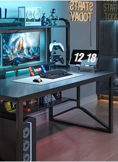 NKX Multifunctional Computer Table And Office Desk With Single Layer Book Shelf 120cm  - Image 2