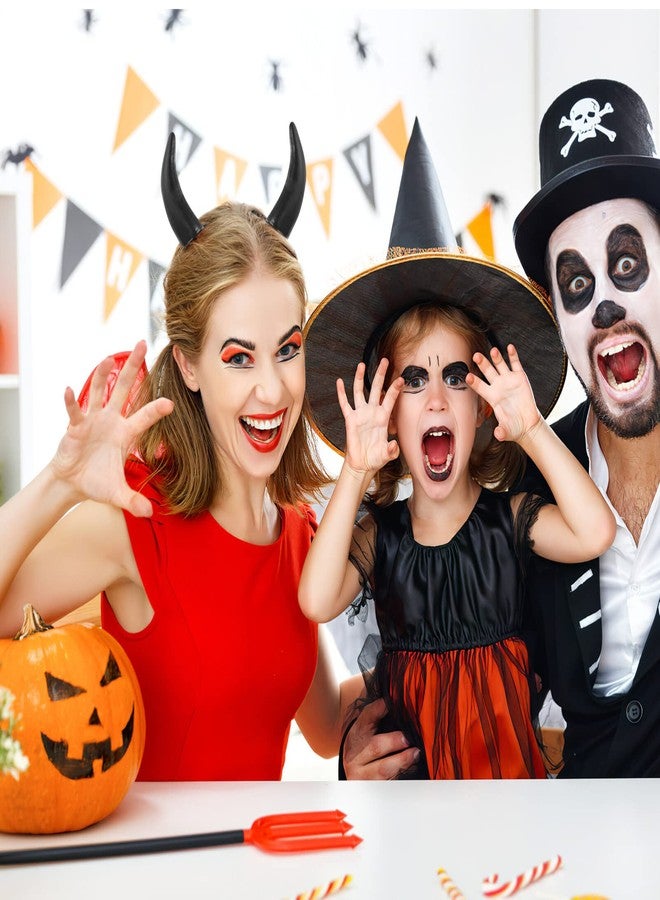 جارنيك عصابة رأس من Garneck مكونة من زوجين من الأبواق المقلدة بطول 4.7 بوصة مصنوعة يدويًا لتزيين حفلات التنكرية - Image 5