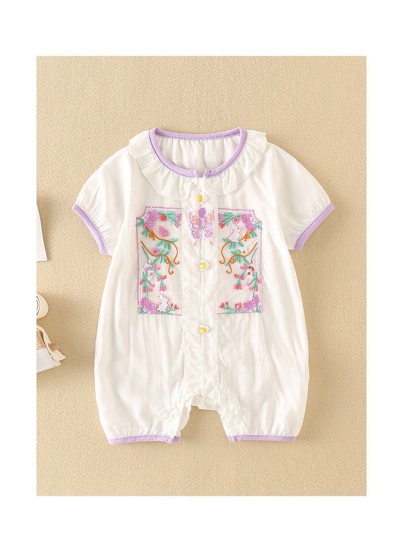 Loquat - Baby Summer Thin Bodysuit - Image 1