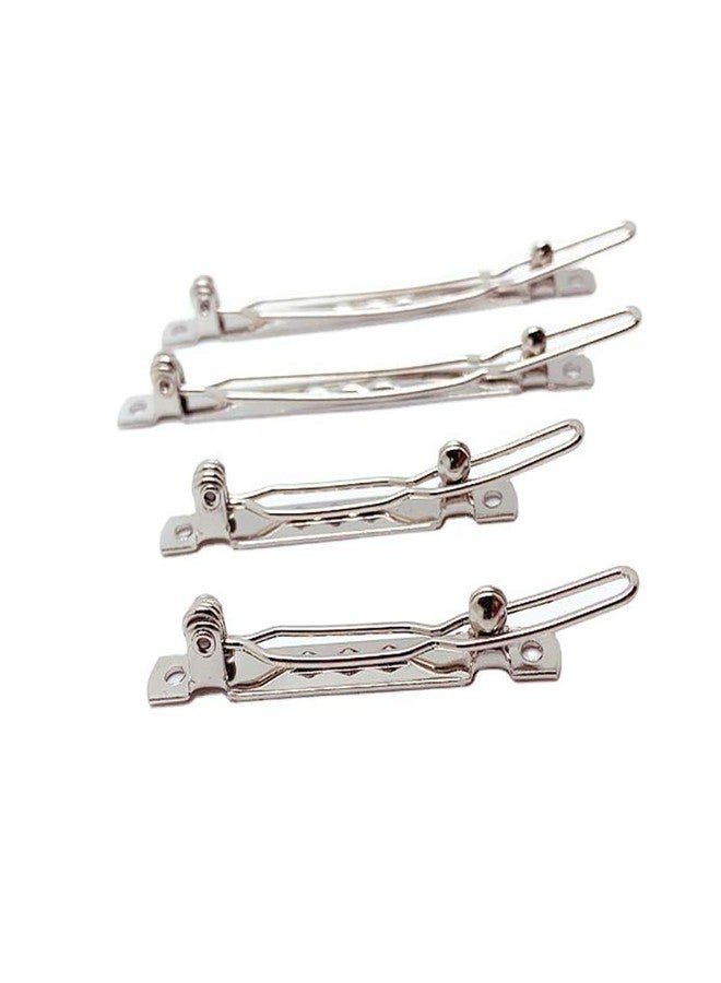 ccHuDE 30 Pcs 6cm Blank Metal Hair Clips Hair Barrettes Hairpins for DIY Crafts Bows - Image 4