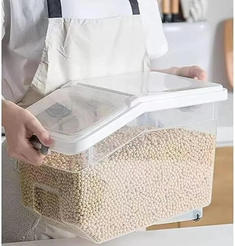 كويزيرا 2 PCS Airtight Food Container with Lid & Measuring Cup for pantry