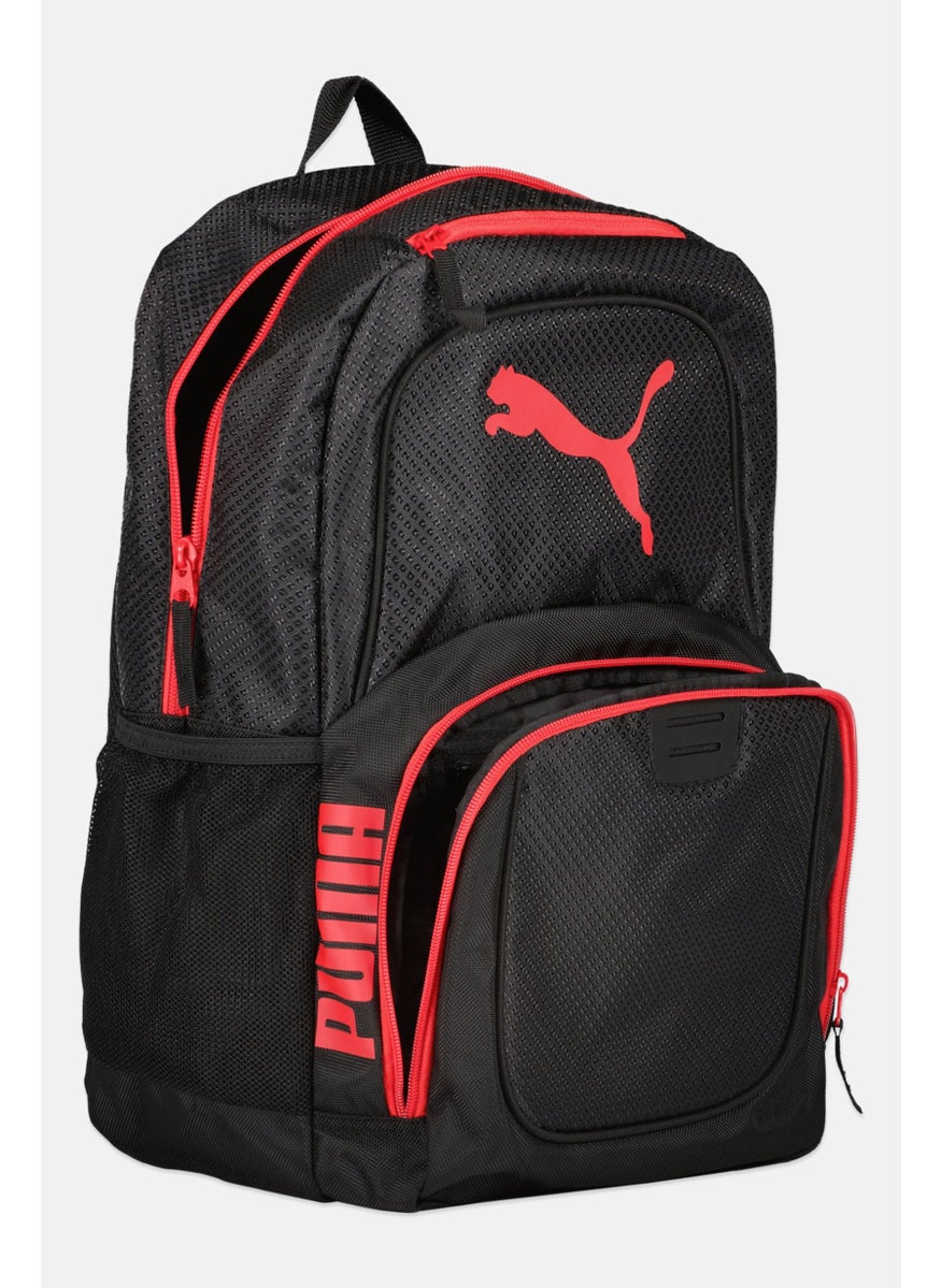 PUMA Men Brand Logo Backpack 46 H x 39 L x 15 W cm, Black  - Image 4