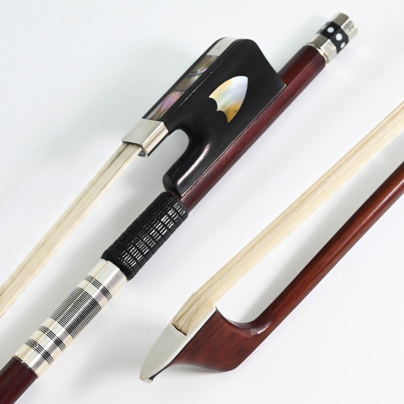 VINGOBOW Full Size PERNAMBUCO Cello Bow For Professional Players Deep and Poweful SOUND Natural Horsehair, Art No.430C - Image 5