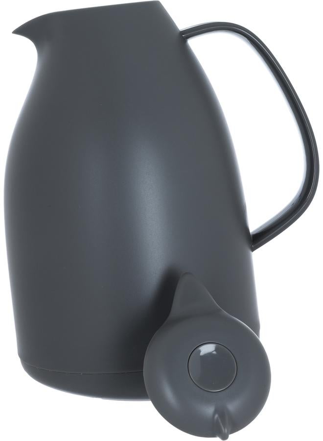 Timeless Glass Penguin Thermos 1 Liter Plastic Body Dark Grey - Image 3