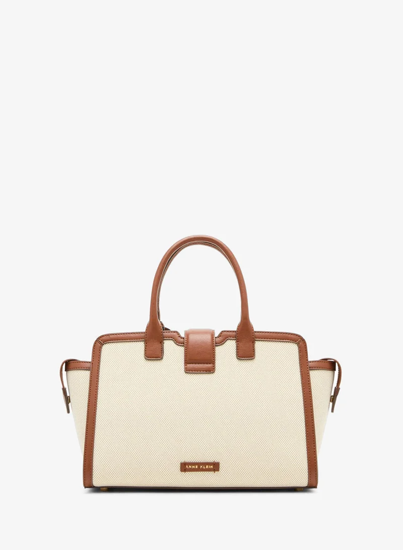 ان كلاين Bz-Akh5705 Brown Women's Satchel Bag