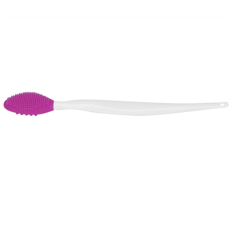 Soft Silicone Nose Cleansing Brush Deep Cleaning Double Sided Exfoliating Lip BrushGreen - Image 4
