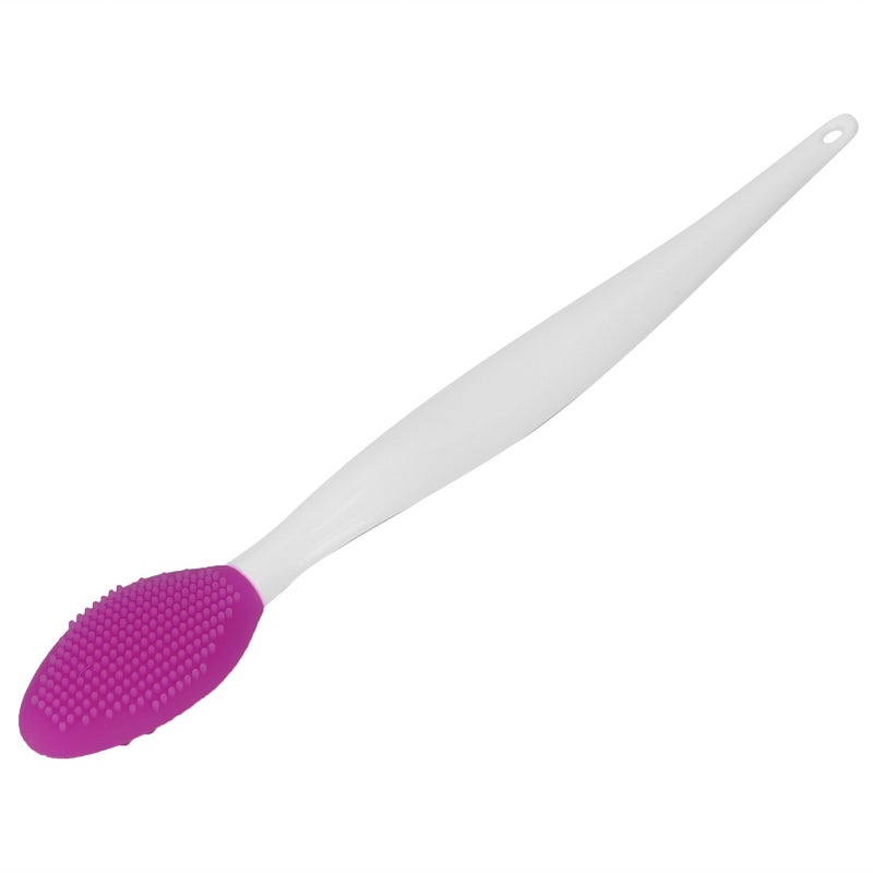 Soft Silicone Nose Cleansing Brush Deep Cleaning Double Sided Exfoliating Lip BrushGreen - Image 3