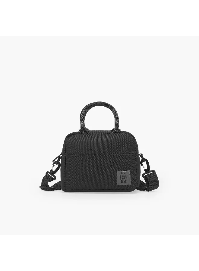 ماست Lunch Bag-Monochrome-Sustainable-1 Cmprt (Rpet 900D Pu) Black \ 24X19X13