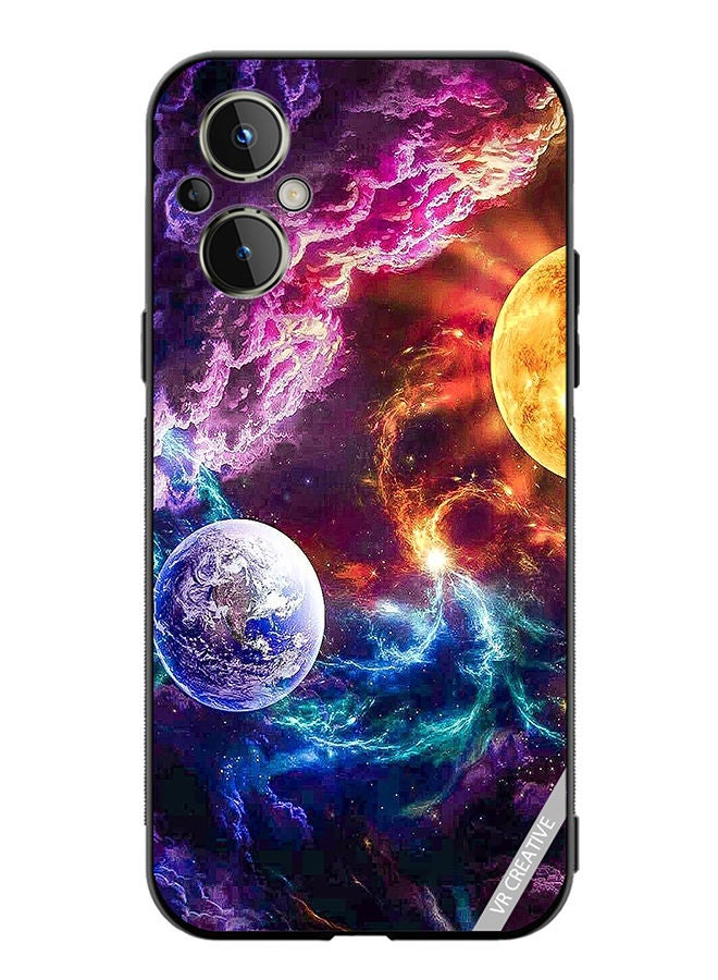 VR CREATIVE Protective Case Cover For OnePlus Nord N20 5G Beautiful Galaxy Design Multicolour - Image 1