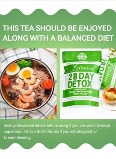 Winstown 28-Day Organic Weight Loss Tea: Promotes Fat Digestion and Absorption, Aids Bowel Movement, Supports Stomach Health, Helps Digestion, Reduces Accumulation of Abdominal Fat  - Image 5