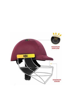 DSC Avenger PRO Premium Cricket Helmet | For Men & Boys | Fixed Spring Steel Grill | Back Support Strap | Neck Guard | Lightweight  - Image 3