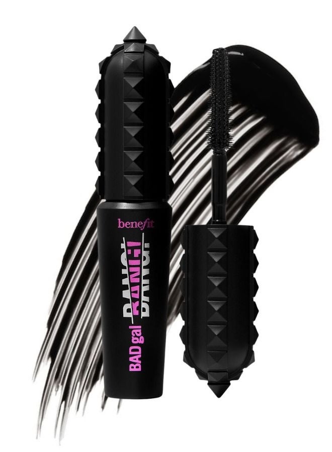 Benefit Cosmetics Mini BADgal BANG! Volumizing Mascara – Intense Pitch Black, 0.14 oz / 4 g | Bold Volume & Lift - Image 1