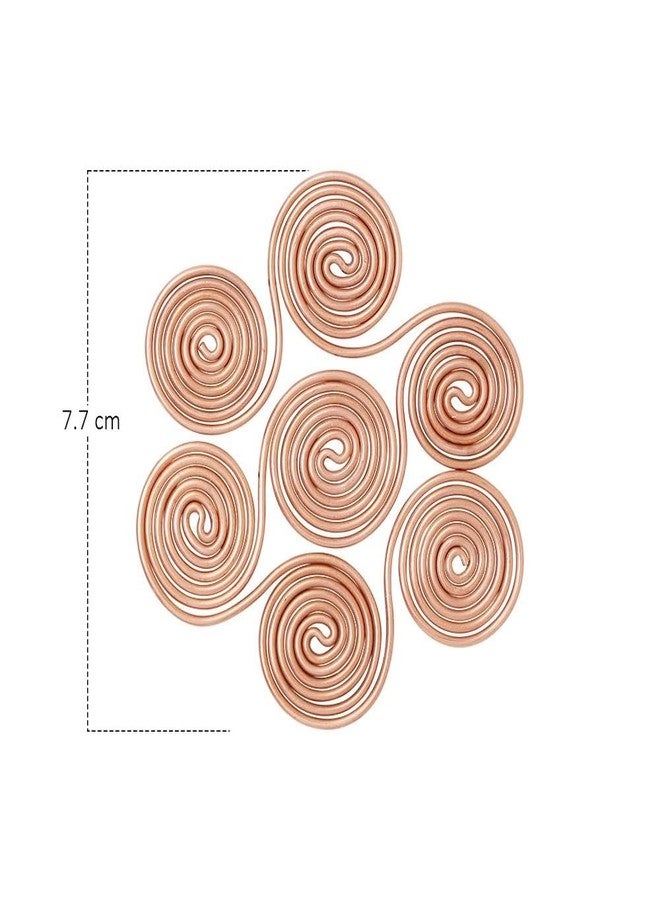 CHAKRADHARI 99.9% Pure Nepaliya Copper EMF Protector | 7 Circle Triskelion Energy Coil | Vastu, Meditation & Energy Balancing Tool | for Laptop, Home & Office Use - Image 3
