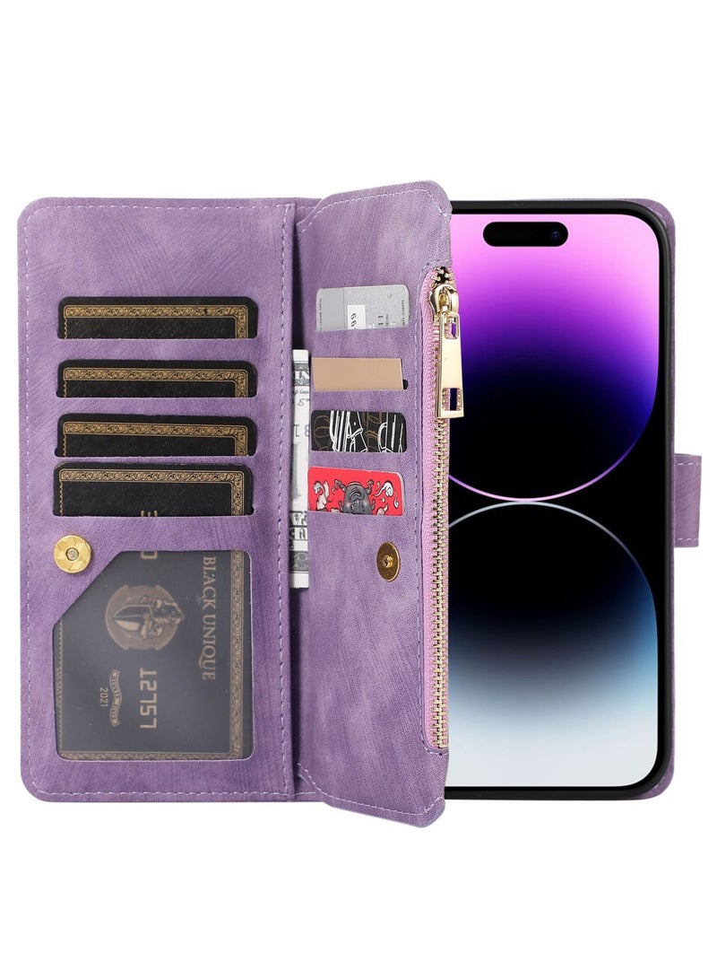 Suteni Flip Cover Leather Protective Mobile Phone Case for iPhone - Image 4