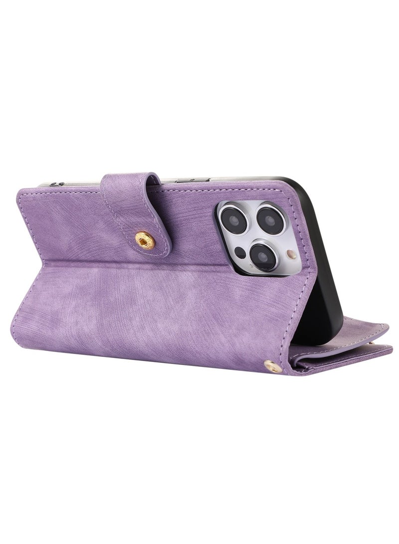 Suteni Flip Cover Leather Protective Mobile Phone Case for iPhone - Image 3