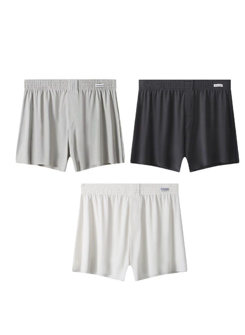 Nakhl 3pc  Men's Woven Boxer Shorts