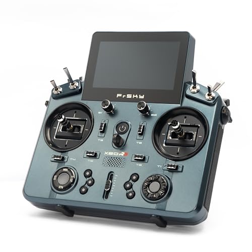 FrSky Tandem X20RS Transmitter Dual-Band TD-ISRM RS Module TW + R9 Redundant RF Link CNC MC20R Hall Gimbals 8GB Storage 800×480 Touchscreen TTS Audio LoRa Antenna Ports ETHOS System (Blackish Green) - Image 3