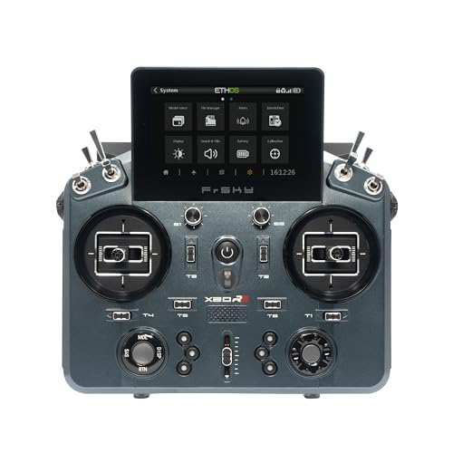 FrSky Tandem X20RS Transmitter Dual-Band TD-ISRM RS Module TW + R9 Redundant RF Link CNC MC20R Hall Gimbals 8GB Storage 800×480 Touchscreen TTS Audio LoRa Antenna Ports ETHOS System (Blackish Green) - Image 1