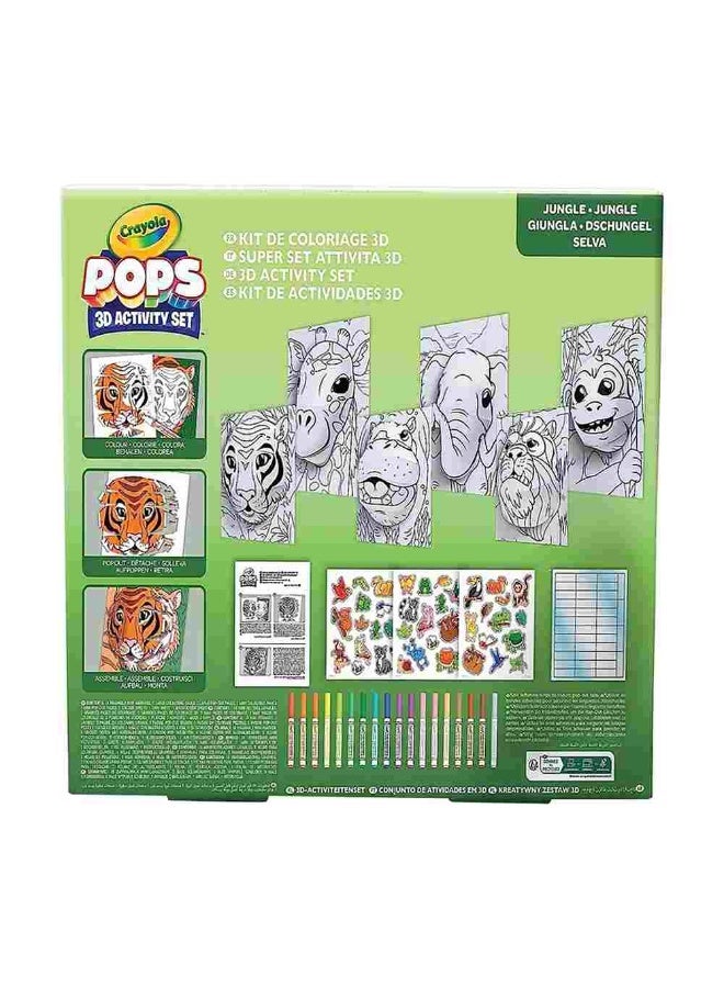 Crayola Pops 3D Jungle Activity Set - Image 3