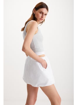 GRIMELANGE Demeka Women's Zero Sleeve Slim Gray Bustier  - Image 4