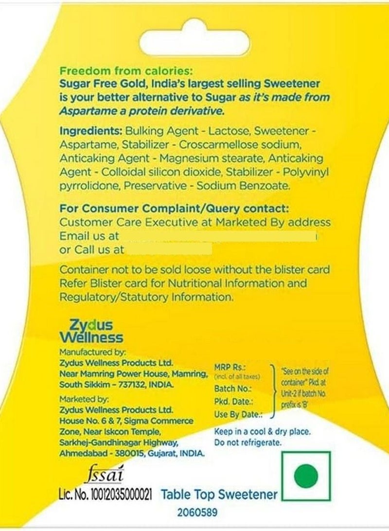 Sugar Free Gold 500 Pellets - Image 2