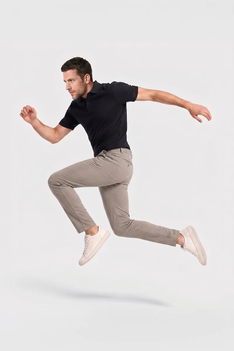 ديفاكتو jogger Regular Hem Trousers