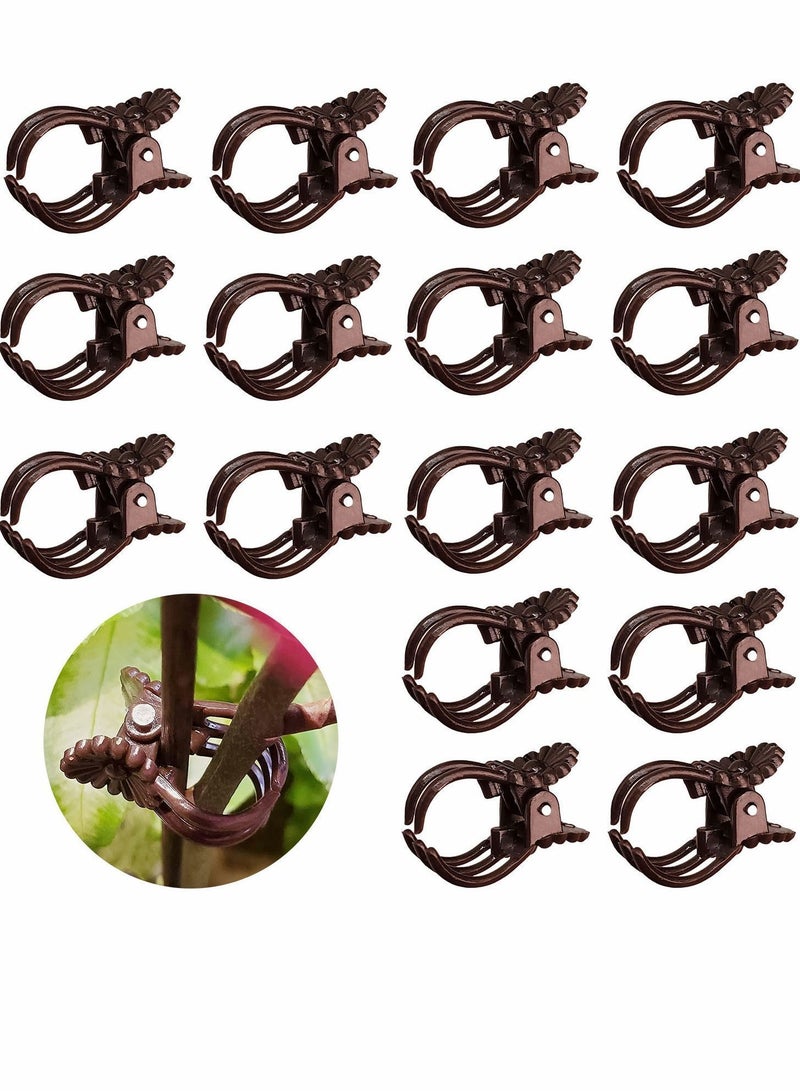 Y&D 100Pieces Plant Clips Orchid Support Flower and Vine for Supporting Stems Vines Grow Upright  - Image 1