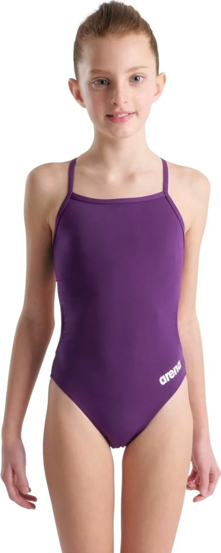arena Team Challenge Girls' Swimsuit (Purple)