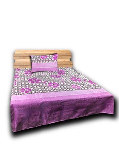 Feelings Feelings Single Bedsheet W/ Pillow Cover  100 Gsm  - Image 1