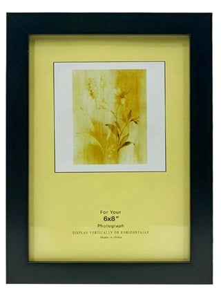إطار صورة فردي مع شاشة عرض على الحائط لعرض الصور بحجم 6×8 بوصة، إضافة مثالية لأي ديكور. إطار أسود أنيق، قطعة واحدة. - pzsku/Z72C0416985083098BCCEZ/45/1745511514/aae81edd-a02e-4695-9cea-deb3ab97b75b