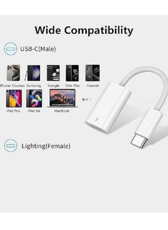 ION Lightning to USB-C Adapter White  - Image 5