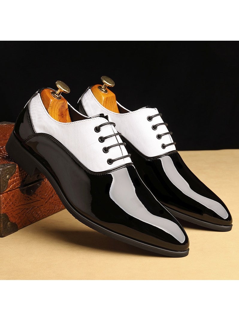KUYING - New Men's Business Leather Shoes - Image 1