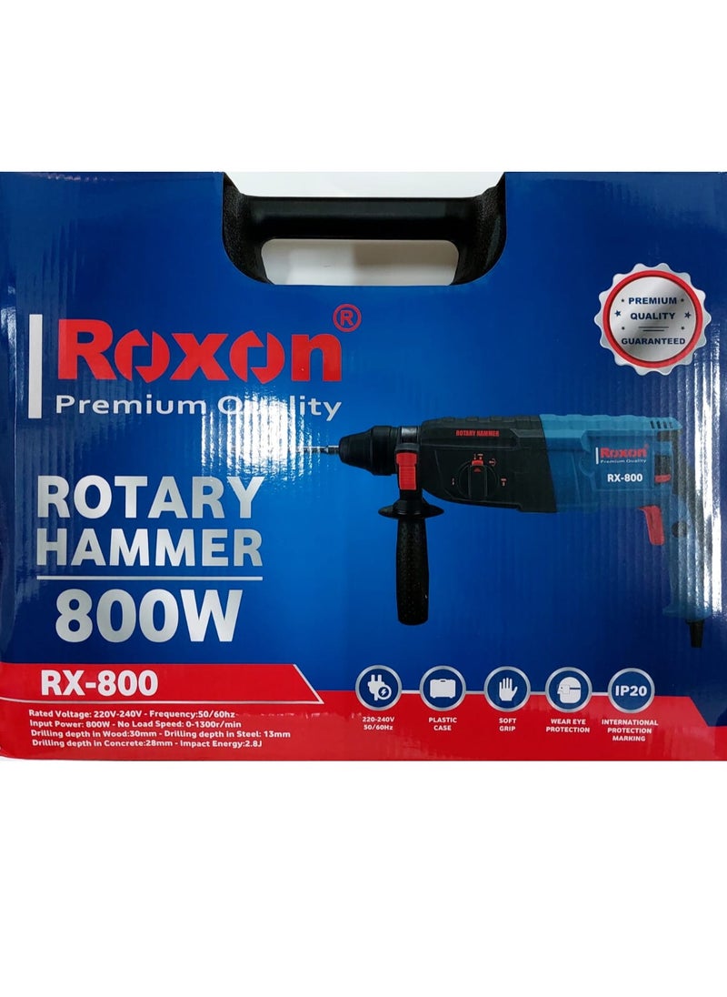 Generic Rotary Hammer Drill	800 W Multicolor 28mm  - Image 5