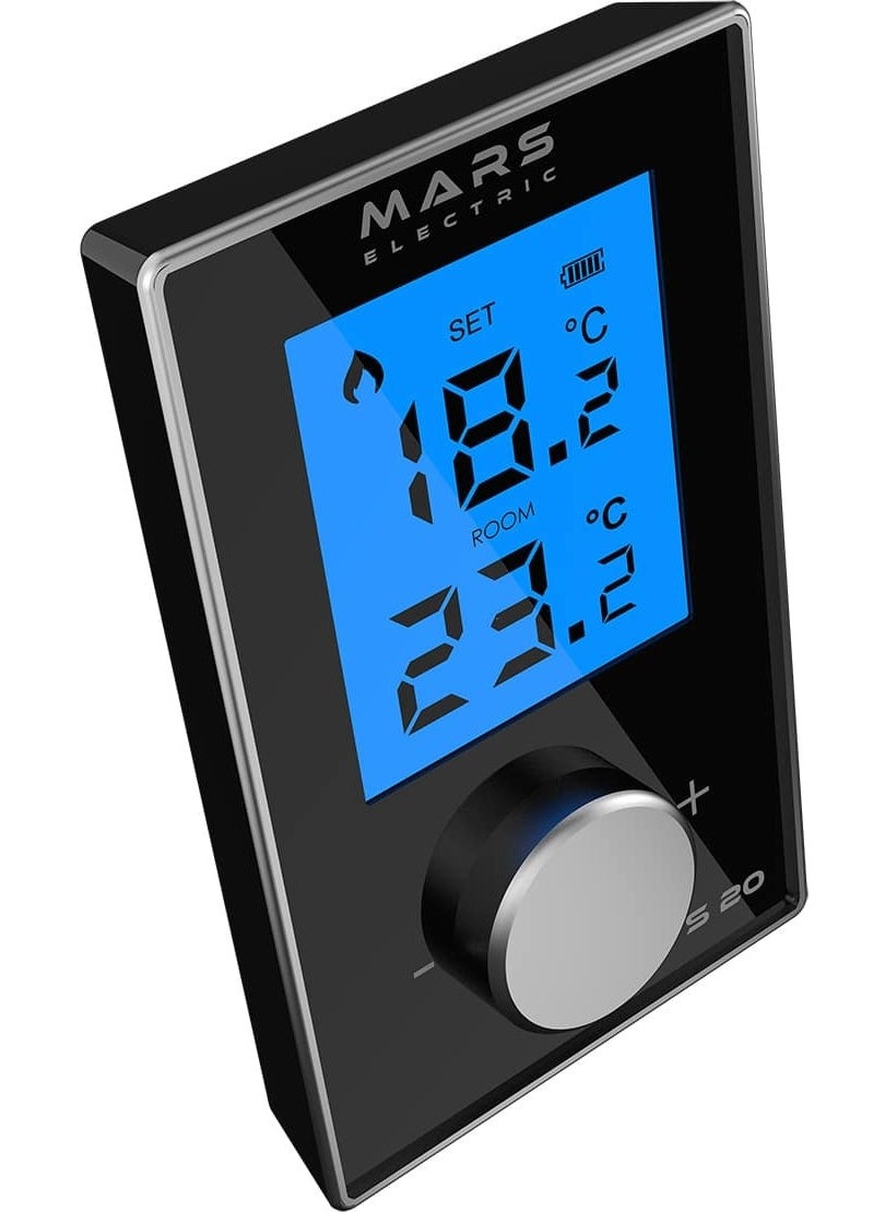 Mars S20 Wireless Digital Room Thermostat Black - pzsku/Z72C07161A268C4B5A6A5Z/45/_/1727881547/1a586c53-e603-453d-9d36-5dc40f097a53