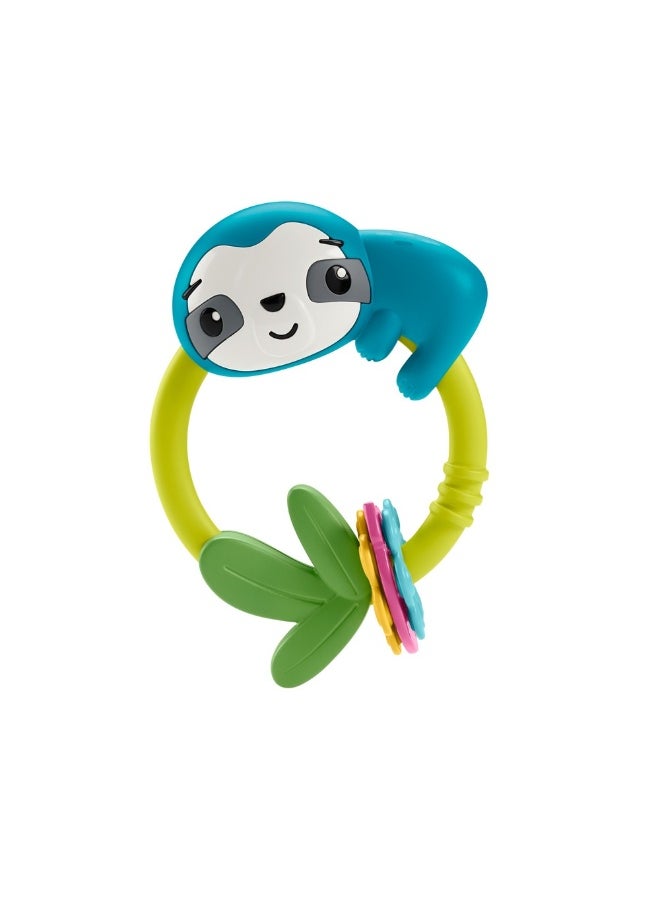 Fisher-Price Slide And Clack Sloth Teething Toy