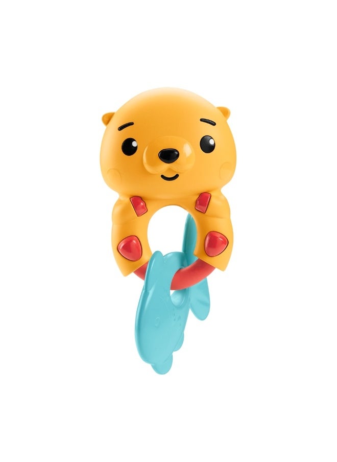 Fisher-Price Slide And Clack Sloth Teething Toy