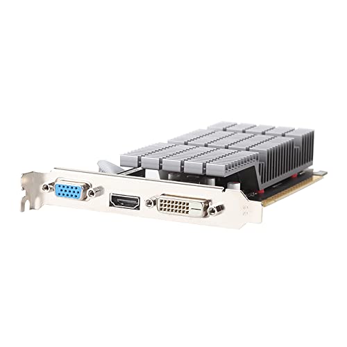 maxsun GEFORCE GT 710 1GB Low Profile Ready Small Form Factor Video Graphics Card GPU Support DirectX12 OpenGL4.5, Low Consumption, VGA, DVI-D, HDMI, Fanless Cooling - Image 5